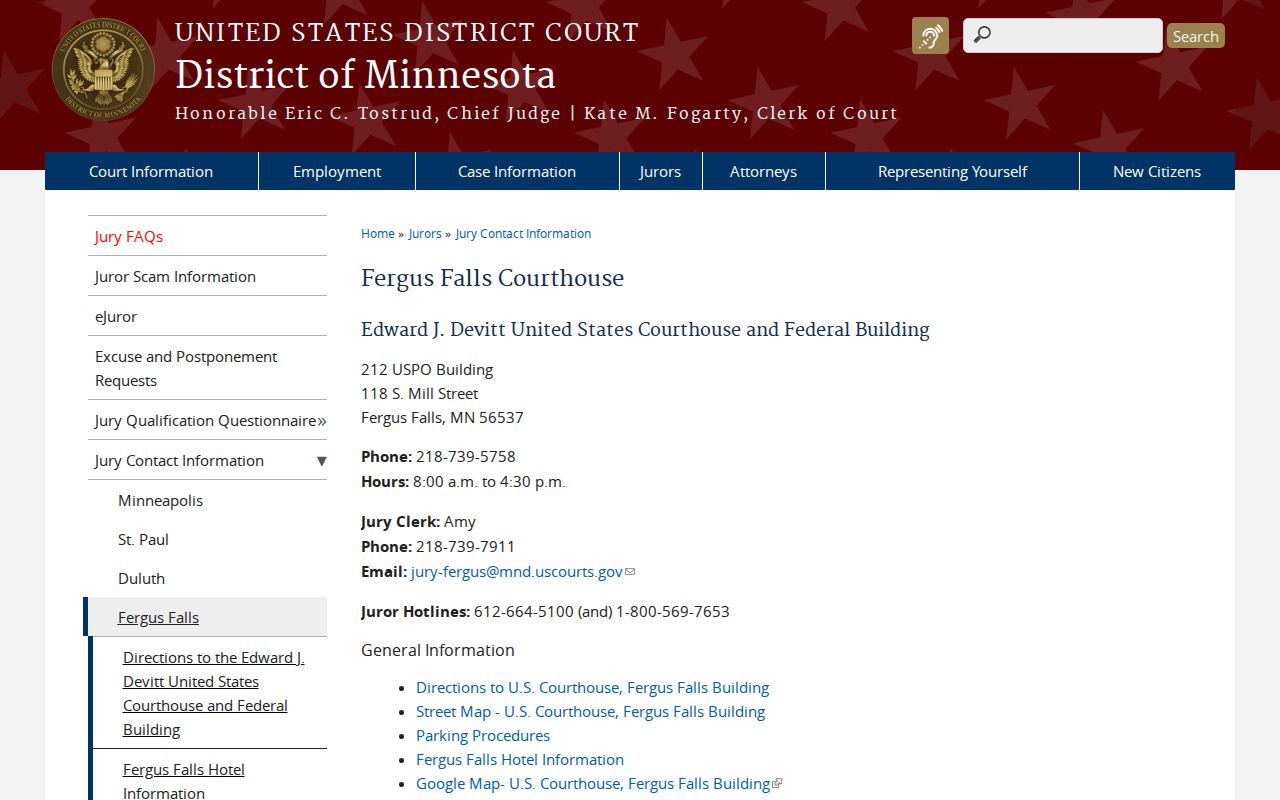 Douglas County civil docket federal courthouse distinction